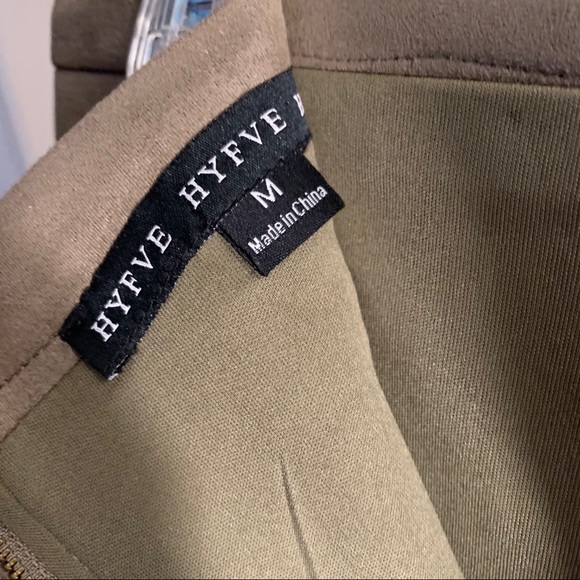 Anthropologie Suede Mini Skirt M - Picture 3 of 3